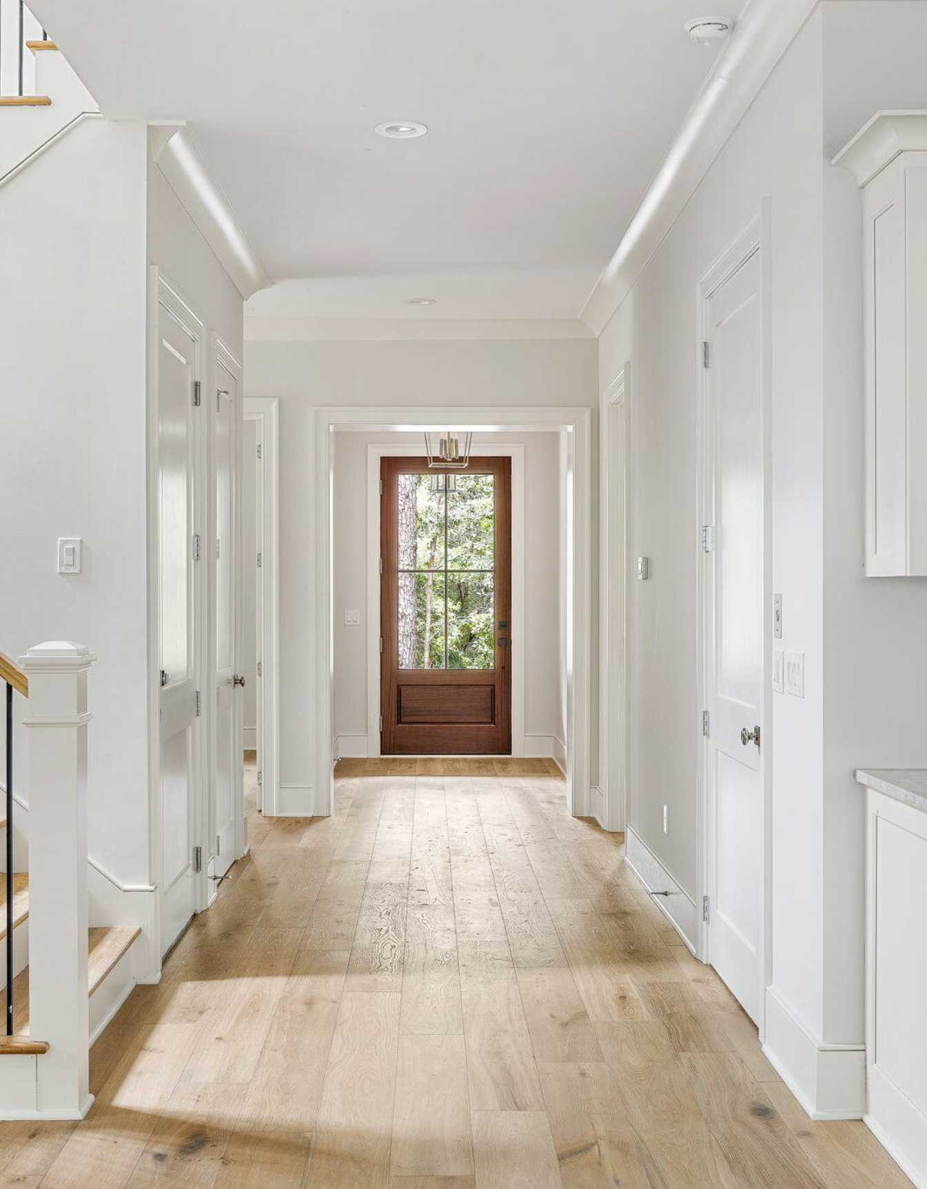 Front entry hall of a home in Charleston SC